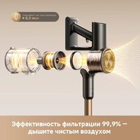 Пылесос Dreame R10s Lite Cordless Vacuum Cleaner VRV80A (черный, с евровилкой) - Превью изображения №11 — Интернет-магазин ПроЗаказ