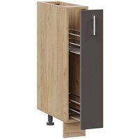 Шкаф напольный Трия Габриэлла 1Н15К (дуб крафт золотой/муссон) - Превью изображения №2 — Интернет-магазин ПроЗаказ