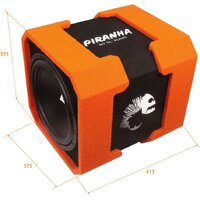 Автомобильная акустика DL Audio Piranha 12A V.2 Twin (оранжевый) - Превью изображения №7 — Интернет-магазин ПроЗаказ