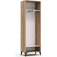 Шкаф распашной Кастанье Кантри ШК 70.2 (белый/дуб крафт) - Превью изображения №2 — Интернет-магазин ПроЗаказ