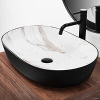 Умывальник Rea Cleo Black/Aiax Matt - Превью изображения №2 — Интернет-магазин ПроЗаказ