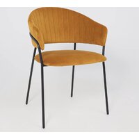 Стул с подлокотниками Алвест AV 433 (карри бархат Confetti chai tea/черный) - Превью изображения №15 — Интернет-магазин ПроЗаказ