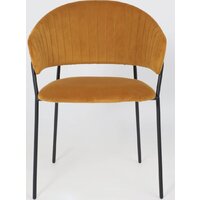 Стул с подлокотниками Алвест AV 433 (карри бархат Confetti chai tea/черный) - Превью изображения №6 — Интернет-магазин ПроЗаказ