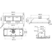 Кухонная вытяжка Jetair Viera Lux GR/A/52 PRF0174878 - Превью изображения №3 — Интернет-магазин ПроЗаказ