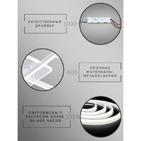 Припотолочная люстра Aitin Pro L73066/2T (белый) - Превью изображения №9 — Интернет-магазин ПроЗаказ