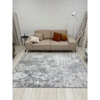 Ковер для жилой комнаты Radjab Carpet Беллуччи Прямоугольник HL 616 12730 (2x4, Grey) - Превью изображения №3 — Интернет-магазин ПроЗаказ