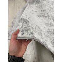 Ковер для жилой комнаты Radjab Carpet Беллуччи Прямоугольник HL 616 12730 (2x4, Grey) - Превью изображения №6 — Интернет-магазин ПроЗаказ