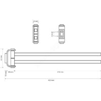 Держатель для полотенца Bemeta Solo 139104102 - Превью изображения №2 — Интернет-магазин ПроЗаказ