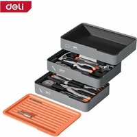 Набор домашнего мастера Deli H1001-ADE (15 предметов) - Превью изображения №3 — Интернет-магазин ПроЗаказ