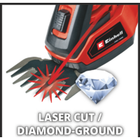 Кусторез + ножницы Einhell GE-CG 18/100 Li T-Solo 3410310 (без АКБ) - Превью изображения №6 — Интернет-магазин ПроЗаказ