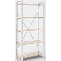 Стеллаж Hype Mebel Стандарт-2 50x200 (белый/древесина белая) - Превью изображения №1 — Интернет-магазин ПроЗаказ