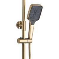 Душевая система  Rea Helix Matt Gold REA-P6621 - Превью изображения №3 — Интернет-магазин ПроЗаказ