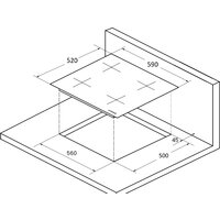 Варочная панель KUPPERSBERG ICS 604 W - Превью изображения №4 — Интернет-магазин ПроЗаказ