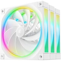 Комплект вентиляторов для корпуса DeepCool FL14R WH 3 IN 1 R-FL14R-WHAPN3-G - Превью изображения №1 — Интернет-магазин ПроЗаказ