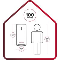 Накопительный электрический водонагреватель Ariston Velis Style R 100 - Превью изображения №3 — Интернет-магазин ПроЗаказ