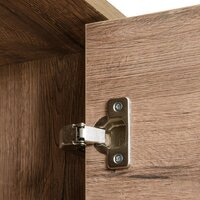 Шкаф распашной Рэйгрупп Bromo 01.02 ДЗД 166x198x55 ШР 01.02 VL (дуб веллингтон) - Превью изображения №9 — Интернет-магазин ПроЗаказ