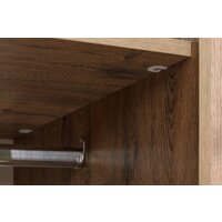 Шкаф распашной Рэйгрупп Bromo 01.02 ДЗД 166x198x55 ШР 01.02 VL (дуб веллингтон) - Превью изображения №7 — Интернет-магазин ПроЗаказ