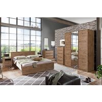 Шкаф распашной Рэйгрупп Bromo 01.02 ДЗД 166x198x55 ШР 01.02 VL (дуб веллингтон) - Превью изображения №6 — Интернет-магазин ПроЗаказ