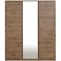 Шкаф распашной Рэйгрупп Bromo 01.02 ДЗД 166x198x55 ШР 01.02 VL (дуб веллингтон) - Превью изображения №2 — Интернет-магазин ПроЗаказ