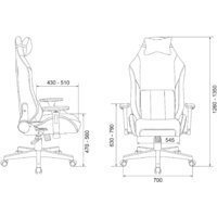 Игровое (геймерское) кресло Zombie Driver (черный/красный) - Превью изображения №14 — Интернет-магазин ПроЗаказ