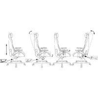 Игровое (геймерское) кресло Zombie Driver (черный/красный) - Превью изображения №13 — Интернет-магазин ПроЗаказ