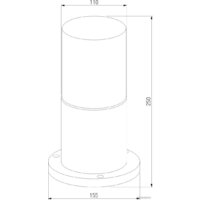 Садовый светильник Elektrostandard Roil 35125/S - Превью изображения №5 — Интернет-магазин ПроЗаказ