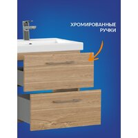  Cersanit Тумба под умывальник Lara 50 Como 50 64132 (орех) - Превью изображения №6 — Интернет-магазин ПроЗаказ