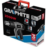Промышленный фен GRAPHITE 59G526 (кейс) - Превью изображения №12 — Интернет-магазин ПроЗаказ