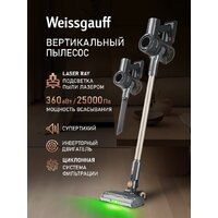 Пылесос Weissgauff V24 BLDC 400 Graphite Turbo - Превью изображения №11 — Интернет-магазин ПроЗаказ