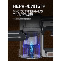 Пылесос Weissgauff V24 BLDC 400 Graphite Turbo - Превью изображения №23 — Интернет-магазин ПроЗаказ