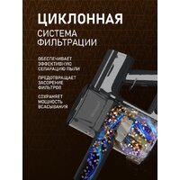 Пылесос Weissgauff V24 BLDC 400 Graphite Turbo - Превью изображения №13 — Интернет-магазин ПроЗаказ