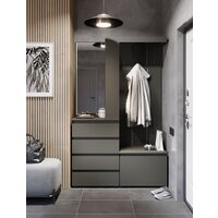 Стенка НК-Мебель Stern 72677900 (серый графит) - Превью изображения №5 — Интернет-магазин ПроЗаказ