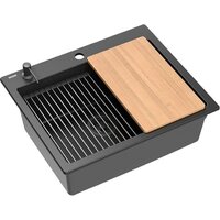 Кухонная мойка Quadron HCQK5052BLMPC - Превью изображения №4 — Интернет-магазин ПроЗаказ
