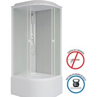 Душевая кабина Niagara Promo P100/80/40L/MT 100x80x215 - Превью изображения №4 — Интернет-магазин ПроЗаказ