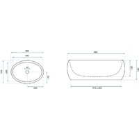 Умывальник Rea Linda (лава матовый) - Превью изображения №5 — Интернет-магазин ПроЗаказ