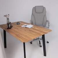 Офисное кресло AksHome Paradis (ткань, светло-серый) - Превью изображения №5 — Интернет-магазин ПроЗаказ