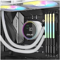 Система жидкостного охлаждения для процессора Coolleo Ice Fairy Dig 240 Lite (белый) - Превью изображения №4 — Интернет-магазин ПроЗаказ