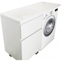  Эстет Тумба Dallas Luxe ФР-00001966 с умывальником Dallas 110 (правая) - Превью изображения №2 — Интернет-магазин ПроЗаказ