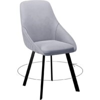 Стул DikLine 246 поворотный (Z46 перламутр/ножки черные) - Превью изображения №2 — Интернет-магазин ПроЗаказ