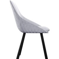 Стул DikLine 246 поворотный (Z46 перламутр/ножки черные) - Превью изображения №4 — Интернет-магазин ПроЗаказ