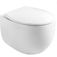 Унитаз подвесной Roxen Egg в комплекте с инсталляцией StounFix Dual Fresh 6 в 1 968085 (кнопка: брашированное золото) - Превью изображения №4 — Интернет-магазин ПроЗаказ