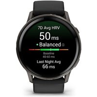 Умные часы Garmin Venu 4 45 мм (черный) - Превью изображения №2 — Интернет-магазин ПроЗаказ