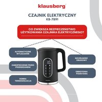 Электрический чайник Klausberg KB-7891 - Превью изображения №6 — Интернет-магазин ПроЗаказ