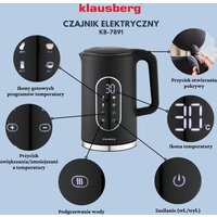 Электрический чайник Klausberg KB-7891 - Превью изображения №3 — Интернет-магазин ПроЗаказ