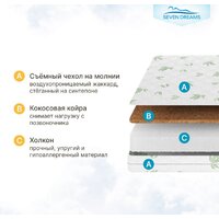 Матрас Seven Dreams Hollcon-cocos 415232 (80x180) - Превью изображения №9 — Интернет-магазин ПроЗаказ