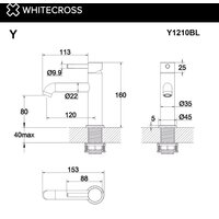 Смеситель Whitecross Y Y1210CR (хром) - Превью изображения №3 — Интернет-магазин ПроЗаказ
