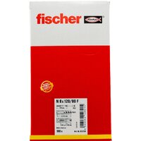 Дюбель-гвоздь Fischer N 8 x 120/80 F 513704 (100 шт) - Превью изображения №3 — Интернет-магазин ПроЗаказ