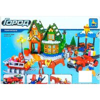 Конструктор Ausini Домик Санты 25607 3548631 - Превью изображения №2 — Интернет-магазин ПроЗаказ