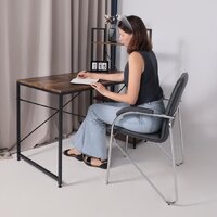 Офисный стул AksHome Samba Aks-1 (Pegasso темно-серый/подлокотники мягкие) - Превью изображения №16 — Интернет-магазин ПроЗаказ