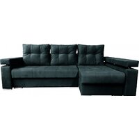 Bobrovmebel Мадрид правый (микровелюр симпл 54 серый)